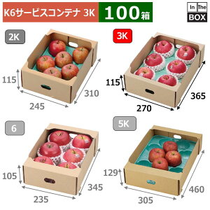 �t���[�c�p�T�[�r�X�� K6�T�[�r�X�R���e�i 3K 270×365×115(mm) PSP�g���[3kg�u100���v