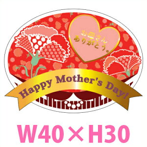 ̓̑V[uHappy Mother's Dayv 40×30(mm)u1300v