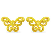 楽天市場】24k ピアス（モチーフ蝶）（ジュエリー・アクセサリー）の通販