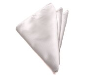 Franco Spada（フランコスパダ）ポケットチーフ　日本販売店　FS26S-CH1-10　ホワイトソリッド