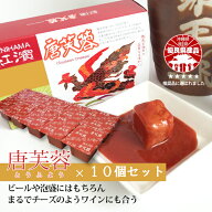 唐芙蓉(豆腐よう)たっぷり10個セット 沖縄県推奨【送料無料】香料・着色料・甘味料不使用　発酵食品　ア…