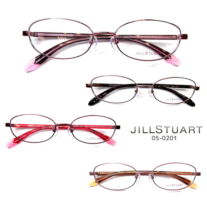 楽天市場】JILL STUART(ジルスチュアート)度付メガネセット[05-0201][眼鏡セット][送料無料][1.60薄型非球面レンズ付][メタル]  : ３９サンキューメガネ