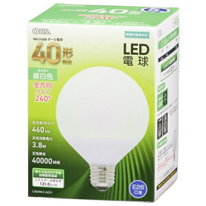 LED�d�� �{�[���d���` E26 40�`���� �����F OHM 06-3162 LDG4N-GAG51 �y���������z