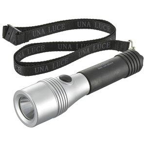 LEDライト ウナルーチェ 50lm 電池付き ブラック OHM 08-1501 LHP-05D5-K 【送料無料】