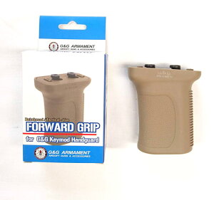 G&G G-03-176-1@Forward Grip for Keymod Handguard (Tan)