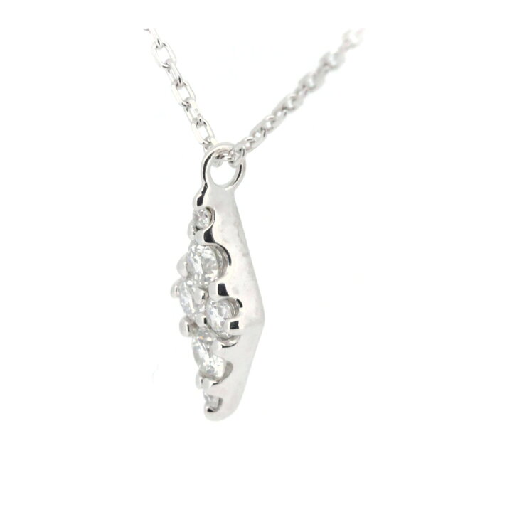 楽天市場】【中古】 ポンテヴェキオ ダイヤモンド ネックレス 0.13ct