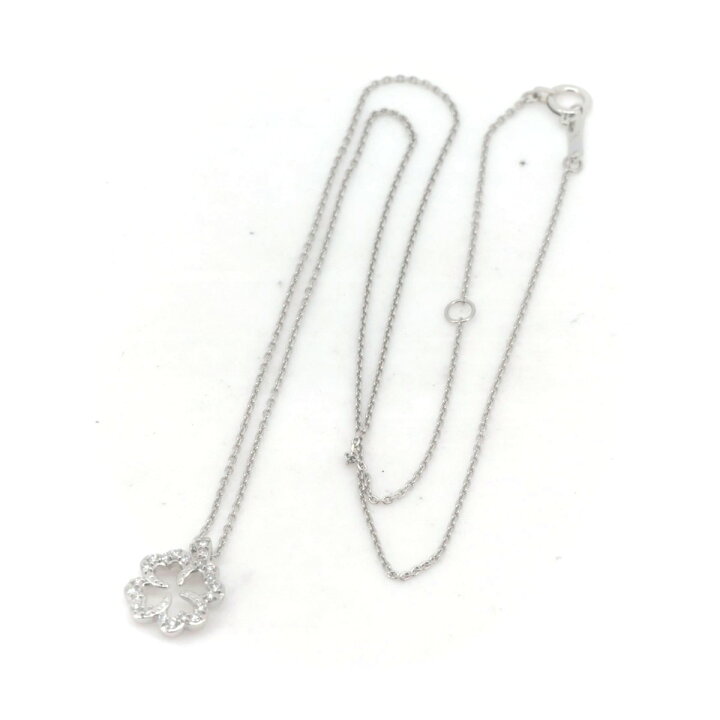 楽天市場】【中古】 ヴァンドーム青山 ダイヤモンド ネックレス 