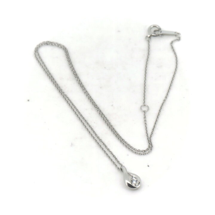 楽天市場】【中古】 ヨンドシー 4℃ ダイヤモンド ネックレス Pt850 