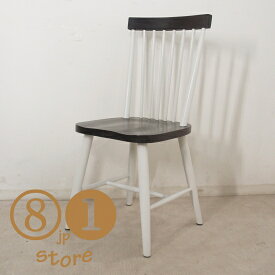 アンティーク調 スティックバック カントリー チェア ダーク type2