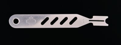 高精度両面釘角度ｹﾞｰｼﾞｽﾃﾝﾊﾞﾗ 3° 直営ストア 1個 パチンコ工具 定番の人気シリーズPOINT(ポイント)入荷 釘角度ゲージ 釘調整 送料無料 パチンコ用品
