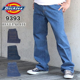Dickies ディッキーズ デニム ジーンズ メンズ 9393 ボトムス ジーパン ストレート ワーク パンツ ズボン 無地 14オンス 作業着 レギュラーフィット