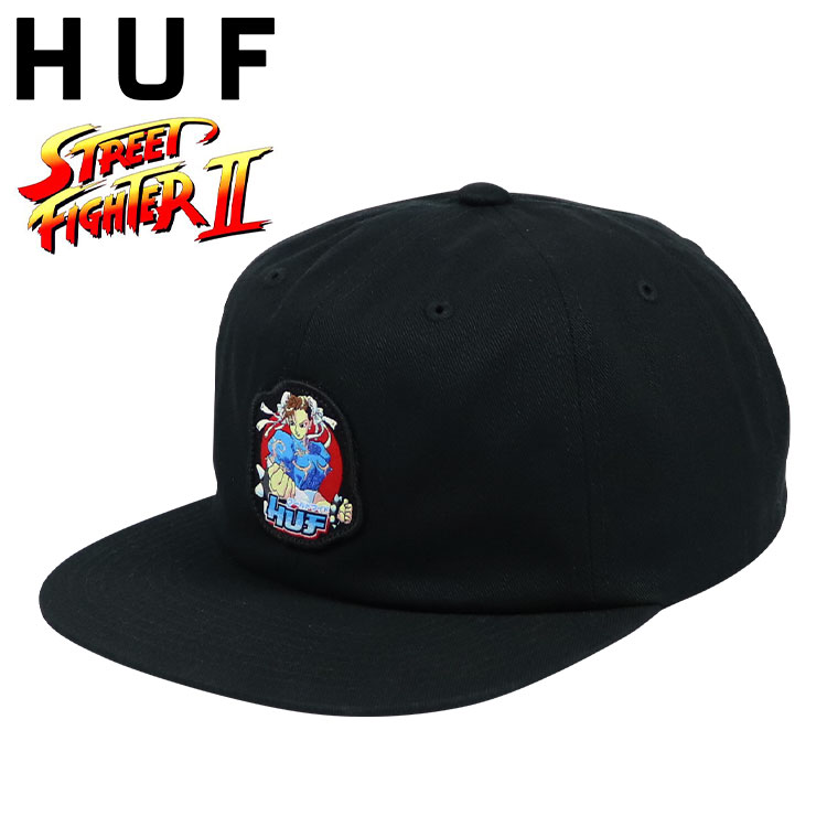 HUF ハフ キャップ メンズ レディース ストリートファイター2 CHUN-LI SNAPBACK HAT CAPCOM チュンリー コラボ ゲーム  | 99HeadwearShop