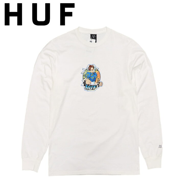 楽天市場 Huf ハフ ロンt コラボ ストリートファイター2 メンズ S S Chun Li L S Tee 長袖tシャツ ファッション トップス ゲーム チュンリー 99headwearshop