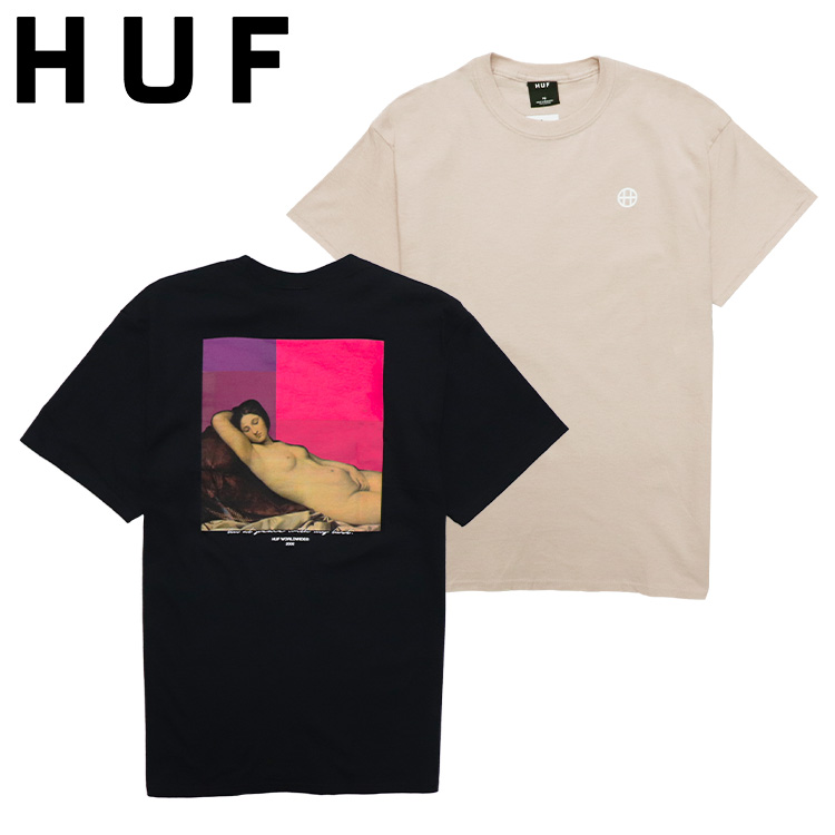 6400円 25％OFF HUF ハフ ファッション Tシャツ Men's My Lust Renaissance Inspired Painting Graphic Tee T-Shirt