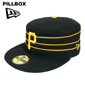 ニューエラ キャップ ピッツバーグ・パイレーツ PILLBOX NEW ERA ピルボックス メンズ MLB PITTSBURGH PIRATES オルタネイト オーセンティック オンフィールド 野球帽