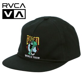 RVCA ルーカ キャップ メンズ レディース コブラ ワールドツアー スナップバック ベースボールキャップ 帽子 ブランド ユニセックス