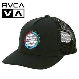 RVCA ルーカ メッシュキャップ メンズ レディース ラウンド ロゴ ワッペン トラッカー スナップバック ベースボールキャップ 帽子 ブランド