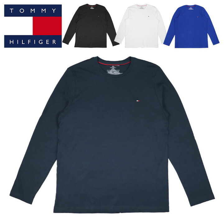 楽天市場 トミーヒルフィガー ロンt 長袖ｔシャツ ロングtシャツ メンズ レディース Tommy Hilfiger Core Flag Long Sleeve トップス ファッション インナー ブランド 99headwearshop