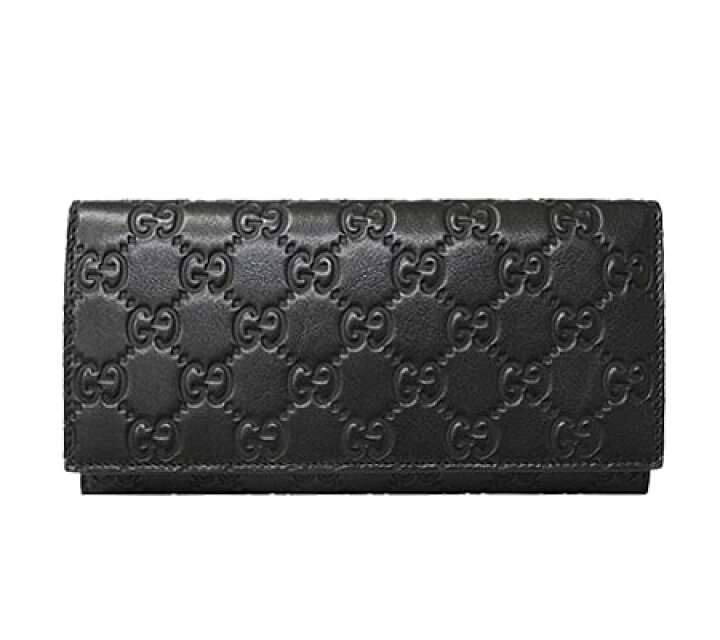楽天市場】GUCCI 233154-A0V1R-1000グッチ ホック長財布レザーブラック  