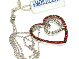 MORELLATO 5108CIONDOLO SWAROVSKI DOUBLE HEARTS MOTIFS NECKRACE SCINTILLE コレクションモレラートスワロフスキー ダブルハートモチーフ ネックレススワロフスキークリスタル×18KYG×ステンレス・スティール