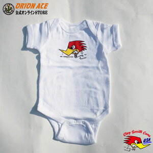 CLAY SMITH BR-01 NCX~X xr[p[X Mr Horsepower White Traditional Baby Romper  zCg xr[ pX 6M 12M 18M Ԃ v[g j AJ EbhybJ[ AJA