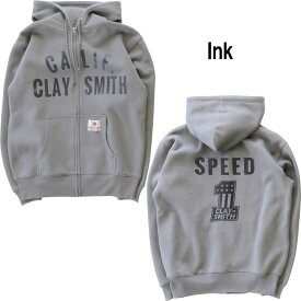 オリオンエース CLAYSMITH CSY-3925 DOPE クレイスミス ジップフーディー 10オンス 裏起毛 パーカー ファスナー ゆったり おしゃれ 防寒 あったかい アウター インナー 春 秋 冬 アメリカン アメカジ カジュアル アウトドア ブラック 黒 ネイビー 紺 インク グレー M L LL