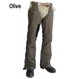 オリオンエース JAM'S GOLD JGW-881 DEL RIO ジャムズゴールド チャップスウォーマー 防寒 防風 防水 チャップス 薄型 カイロポケット ファスナー ミリタリー 秋 冬 春 メンズ レディース ユニセックス アメリカン バイカー ヒッコリー オリーブ ビンテージブラック 黒