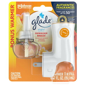  ̖F p F  glade Scented Oil Warmer HAWAIIAN BREEZE O[h ICEH[}[{̃Zbg nC Au[Y vOC AJ F܁@{̂ƃtB̃Zb