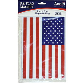 星条旗 Annin USA FLAG MAGNET 5inx7in 車 USフラッグ マグネット アメリカ国旗 フラッグ 旗 12.5 x 20.3cm U.S. CAR FLAG アメリカ製 CAR MAGNET マグネットフラッグ 磁石 Made in USA