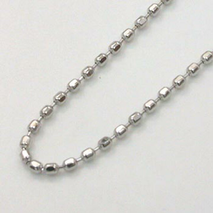 楽天市場】長さ40センチ 1.0ミリ幅カットボールチェーン(幅1.0mm・長さ 