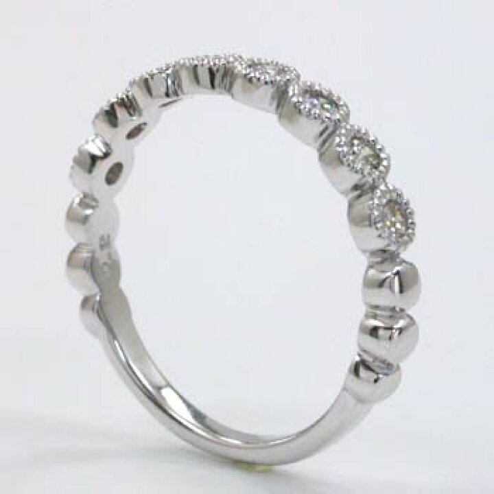 ダイヤモンド リング ハーフエタニティ 0.2ct プラチナ Pt900 0.2 