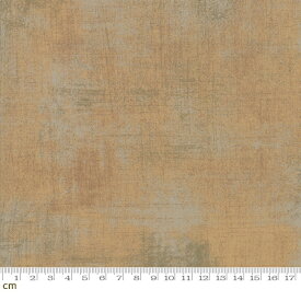【Moda モダ】Grunge-30150-103(3A-01) ブラウン テクスチャ柄 ヴィンテージ風 ラッカープリント コットン100％ シーチング【10cm単位販売】