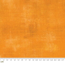 【Moda モダ】Grunge-30150-260(3A-01) オレンジ テクスチャ柄 ヴィンテージ風 ラッカープリント コットン100％ シーチング【10cm単位販売】