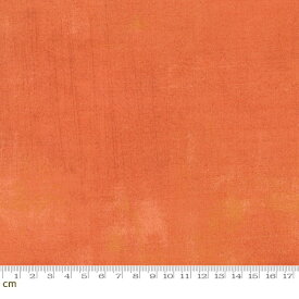 【Moda モダ】Grunge-30150-261(3A-01) オレンジ テクスチャ柄 ヴィンテージ風 ラッカープリント コットン100％ シーチング【10cm単位販売】
