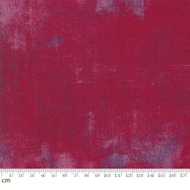 【Moda モダ】Grunge-30150-405(3A-01) マゼンタ テクスチャ柄 ヴィンテージ風 ラッカープリント コットン100％ シーチング【10cm単位販売】
