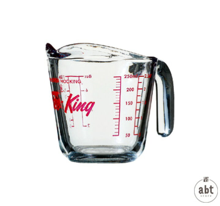 楽天市場 物理強化ガラスメジャーカップ 250ml Fire King ファイヤーキング 計量カップ ミキシングボウル キッチン用品 キッチン小物 見やすい 小麦粉 英語 アメリカ 業務用 レトロ おしゃれ かわいい 通販 楽天 メール便不可 生活 インテリア雑貨 アブトストア