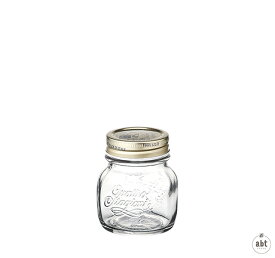 ガラス密封ジャー “クアトロ・スタジオーニ”- 150ml 【Bormioli Rocco】ボルミオリ・ロッコ|150cc|ガラスジャー|保存瓶|密閉|ガラス|キャニスター|おしゃれな|デザイン|ブランド|キッチン雑貨|業務用|イタリア|シンプル|かわいい|おすすめ|人気|通販(メール便不可)