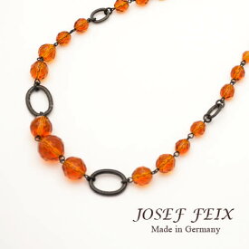 ドイツ製　JOSEF　FEIX　ラウンドカットビーズデザイン　リングミックスネックレス レディースジュエリー　アクセサリー　インポート　コスチュームジュエリー　パーティー　結婚式　発表会　お呼ばれ