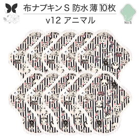 布ナプキン 防水 薄手 Sサイズ 10枚 セット 昼用 使い捨て 多い日 生理用品 生理用ショーツ 尿もれ用 尿もれ 尿漏れ 吸水パット 20cc 布 ナプキン ニット 生地 温活 妊活 防災 布 ナプキン 防水布入り ニット 生地 子宮 を 温め グッズ