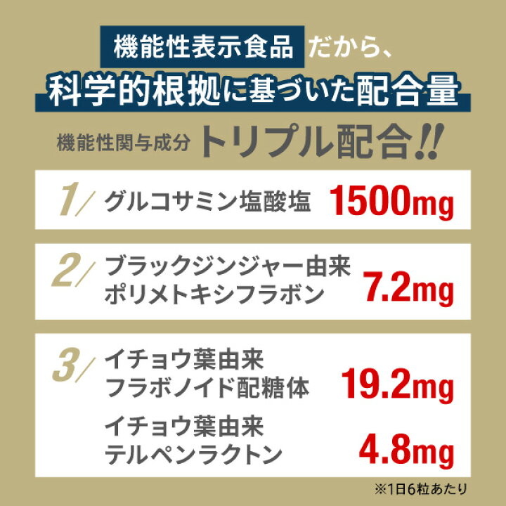 楽天市場】［機能性表示食品］ロコモ極(きわみ) 30日分 グルコサミン 