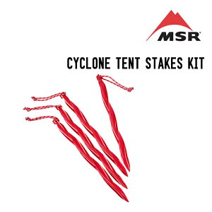 MSR GGXA[ CYCLONE TENT STAKES KIT TCNXeCNLbg i4{Zbgj eg ^[v yO egANZT[