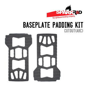 SPARK R&D Xp[N A[AhfB[ BASEPLATE PADDING KIT x[Xv[g pbh Xm[{[h