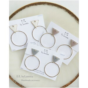 Triangle bighoop pierce/earring(0019)@E/L byLoretta EL GoCb^@rbOt[v@gCAO@Op@sOx[W@zCg@x_[@J[L@O[@lCr[@`^@