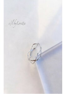 Silver connect ring E/L byLoretta EL �G���o�C�����b�^ accessory �A�N�Z�T���[ �w�ց@�����@���킢���@�������@������� �� �N���X cross