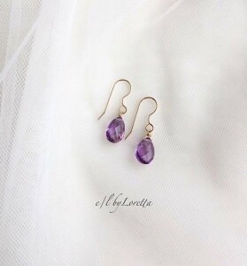 AWXgDrop pierce/earring@ANZT[@sAX@CO@PURPLE@p[v@@GOLD@S[h@@@fB[X@@l@킢@tF~j@i@