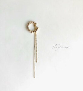 sIׂC[JttW chain ear cuff@E/L byLoretta EL GoCb^ accessory ANZT[ @C[Jt@@fB[X@@@t@bV@nhCh@l@R[f