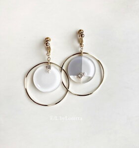 3color big hoop pierce/earring(White) [cc]@ANZT[@sAX@CO@rbOt[v@zCg@fB[X@@@JWA@l킢@nhCh@@`^@