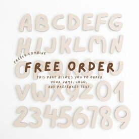 Airie 木製レターバナー 自由に組み合わせ 月齢フォト マンスリーフォト