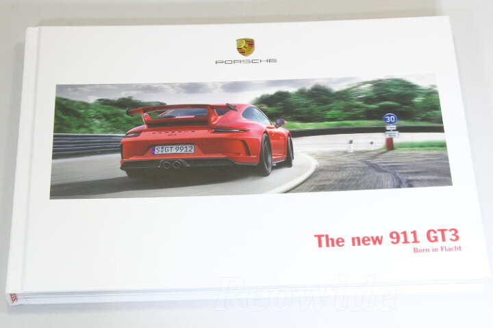 楽天市場】ポルシェ 911 (991-2) GT3 ハードカバー カタログ 英語 2017 