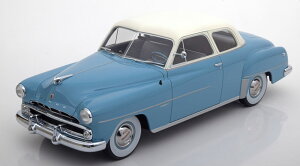 BOS 1/18 _bW Rlbg Nu N[y 1952 Cgu[zCg DODGE - CORONET CLUB COUPE 1952 LIGHT BLUE WHITE LIMITED 504 ITEMS